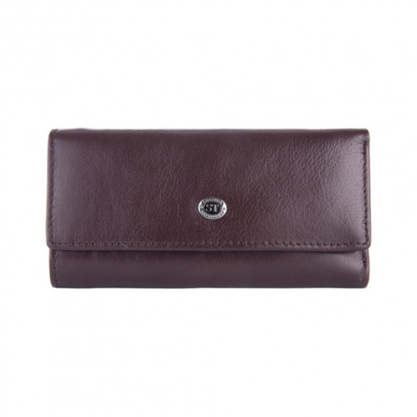 Кошелек кожаный с ключницей ST Leather (В416) 98655 Коричневый