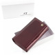 Кожаный женский кошелек ST Leather (S9001A) 98286 Бордовый
