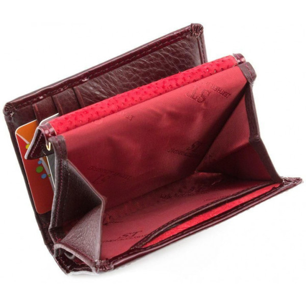 Жіночий гаманець шкіряний ST Leather (S1101A) 98200 Бордовий