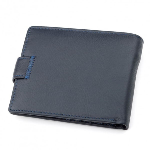 Мужской кошелек- портмоне ST Leather (ST137) 98337 Синий