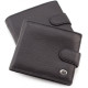 Мужской кожаный кошелек ST Leather (ST103) 98303 Черный