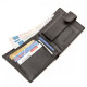 Мужской кожаный кошелек ST Leather (ST104) 98309 Черный