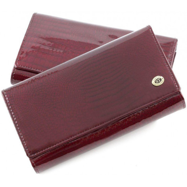 Кожаный женский кошелек ST Leather (S9001A) 98286 Бордовый