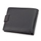 Мужской кошелек- портмоне кожаное ST Leather (ST102) 98302 Черный