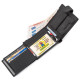Мужской кошелек- портмоне кожаное ST Leather (ST102) 98302 Черный