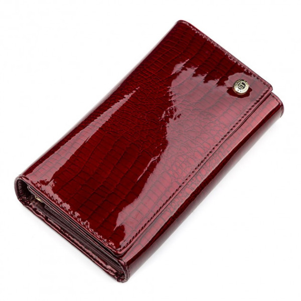 Гаманець жіночий шкіряний ST Leather (S8001A) 98274 Бордовий