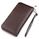 Гаманець клатч з натуральної шкіри ST Leather (ST45-2) 98540 Коричневий