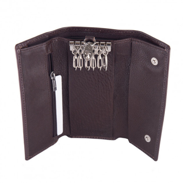 Кошелек кожаный с ключницей ST Leather (В416) 98655 Коричневый