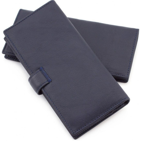 Мужской кожаный кошелек ST Leather (ST147) 98346 Синий
