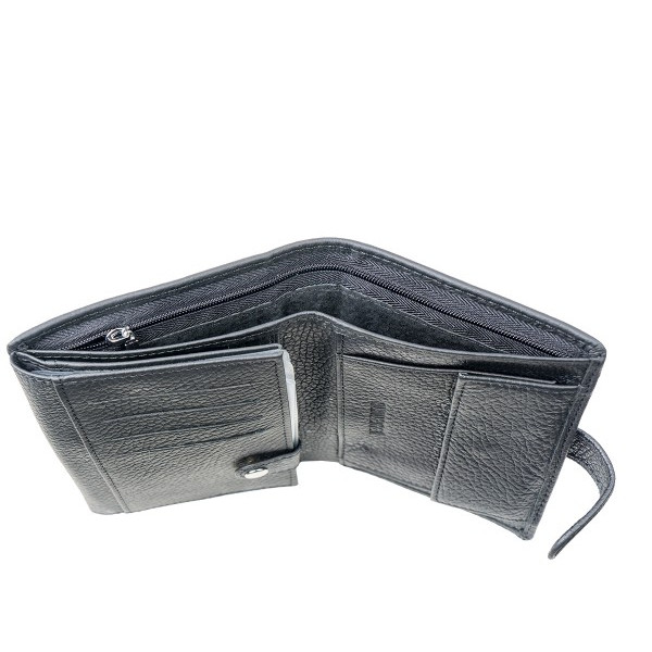 Гаманець-портмоне чоловічий ST Leather (ST101) 98298 Чорний