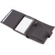 Мужской кожаный кошелек ST Leather (ST132) 98331 Черный