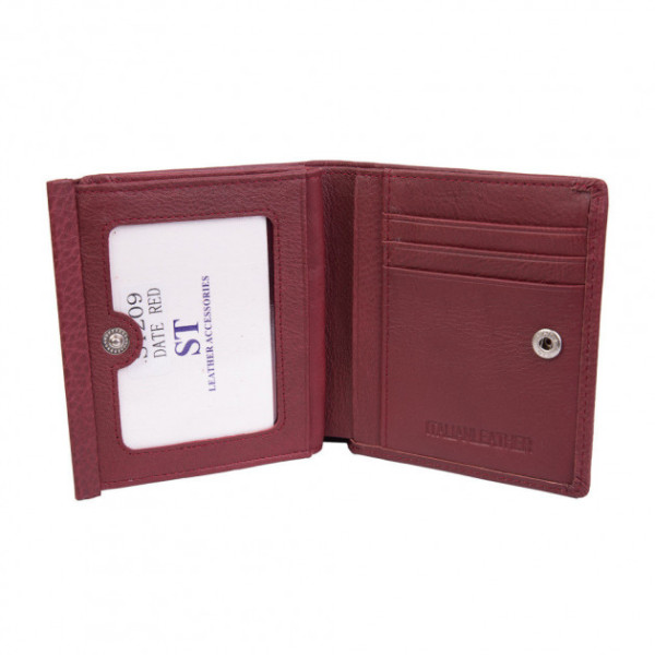 Гаманець жіночий шкіряний ST Leather (ST209) 98410 Бордовий