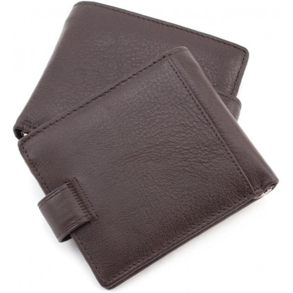 Мужской кожаный кошелек ST Leather (ST113-1) 98318 Коричневый