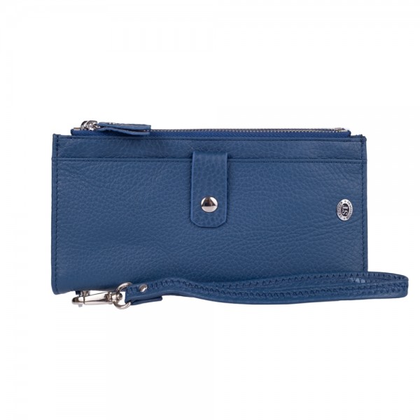 Кошелек женский кожаный ST Leather (ST420) 98505 Синий