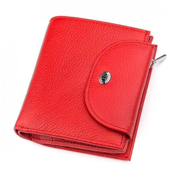 Кошелек женский кожаный ST Leather (ST410) 98472 Красный