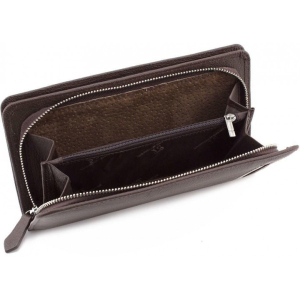 Мужской кожаный кошелек ST Leather (ST291) 98433 Коричневый