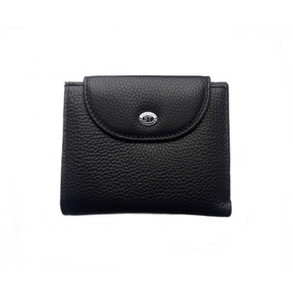 Кожаный кошелек ST Leather (ST410) 98474 Черный