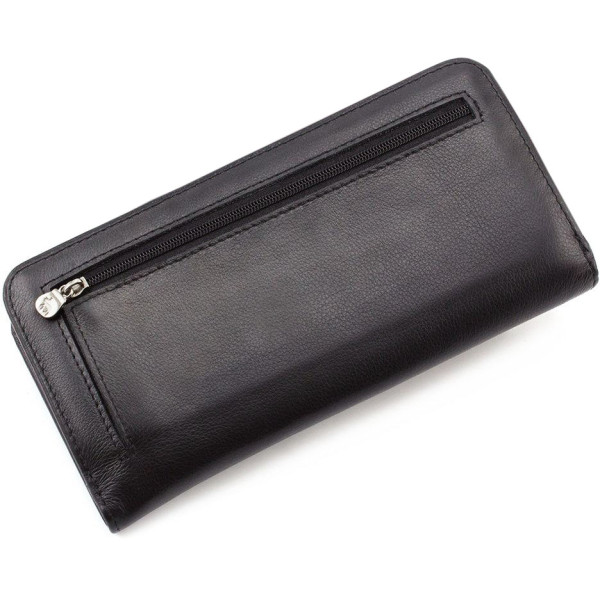 Стильный кошелек из кожи Marco Coverna MC-B031-950-1 (JZ6698) черный