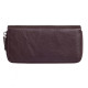 Гаманець на блискавці зі шкіри ST Leather (ST238-2) 98423 Коричневий