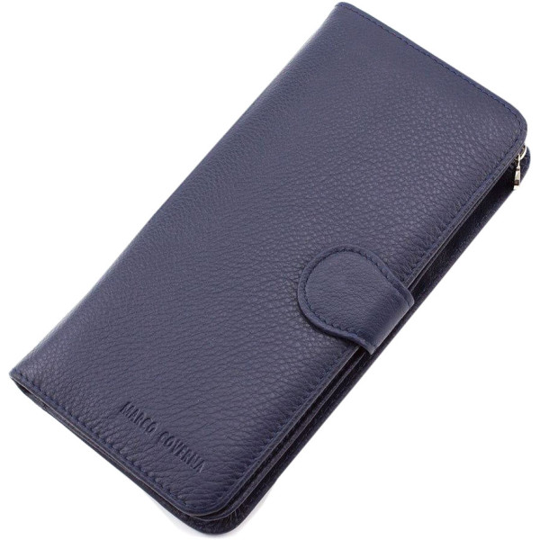 Практичный кожаный кошелек для женщин Marco Coverna MC-B031-950-5 (JZ6672) синий