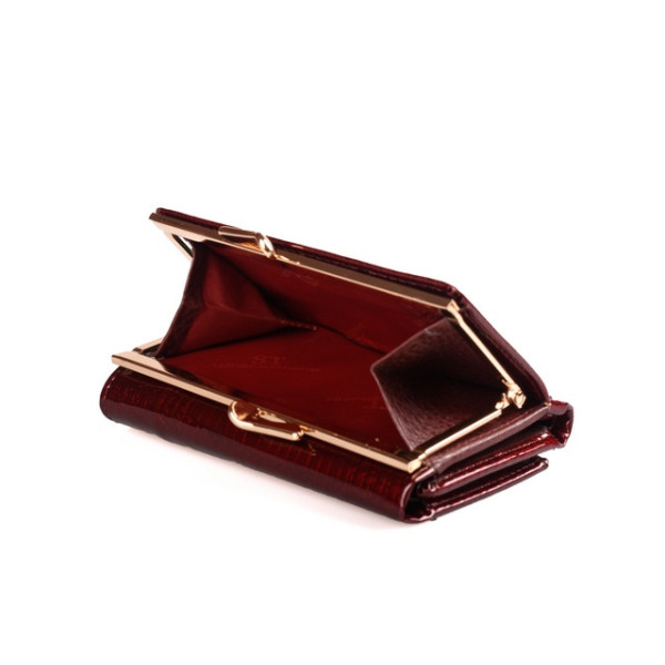 Женский кожаный кошелек ST Leather (S1201A) 98206 Бордовый