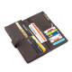Мужской купюрник кожаный ST Leather (ST147) 98348 Коричневый