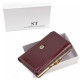 Жіночий гаманець шкіряний ST Leather (S1201A) 98207 Бордовий