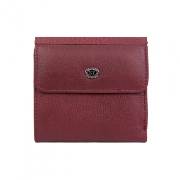 Гаманець жіночий шкіряний ST Leather (ST209) 98410 Бордовий
