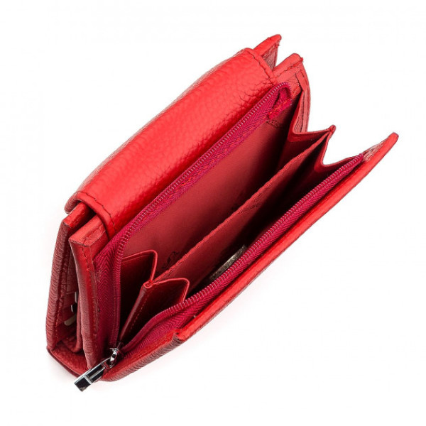 Кошелек женский кожаный ST Leather (ST410) 98472 Красный