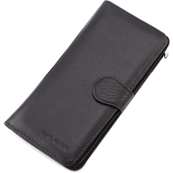 Стильный кошелек из кожи Marco Coverna MC-B031-950-1 (JZ6698) черный