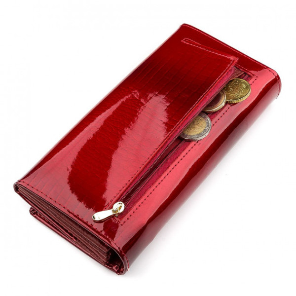 Кошелек женский кожаный ST Leather (S2001A) 98222 Красный