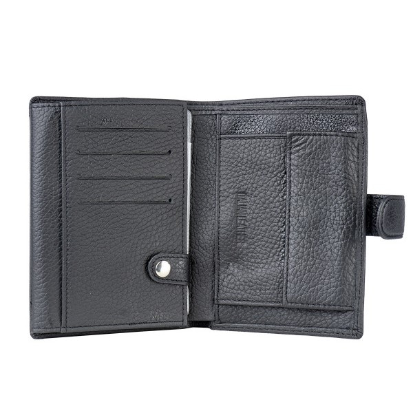 Гаманець-портмоне чоловічий ST Leather (ST101) 98298 Чорний