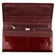 Жіночий шкіряний гаманець на магнітах ST Leather (S6001A) 98252 Бордовий
