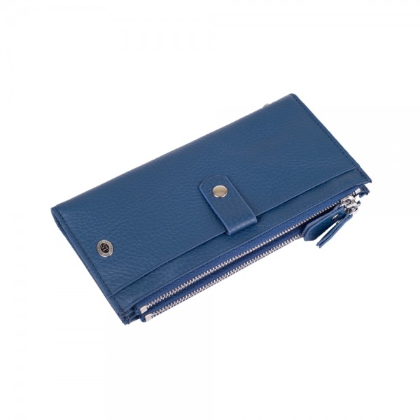 Кошелек женский кожаный ST Leather (ST420) 98505 Синий
