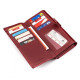 Кошелек женский кожаный ST Leather (S9001A) 98279 Красный насыщенный