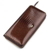 Гаманець жіночий зі шкіри ST Leather (S7001A) 98268 Коричневий