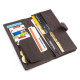 Мужской купюрник кожаный ST Leather (ST147) 98348 Коричневый