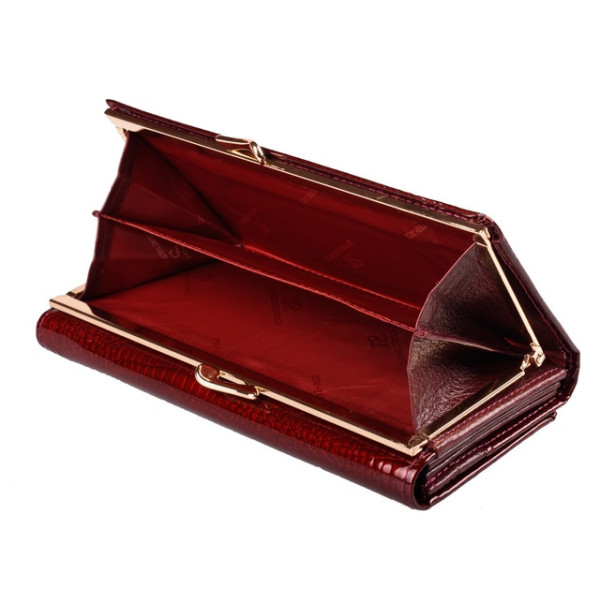 Жіночий шкіряний гаманець ST Leather (S3001A) 98230 Бордовий