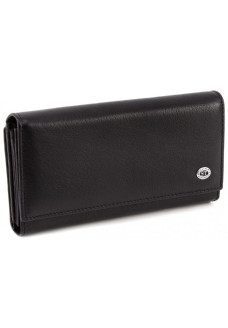 Женский кошелек из натуральной кожи ST Leather (ST246) 98428 Черный
