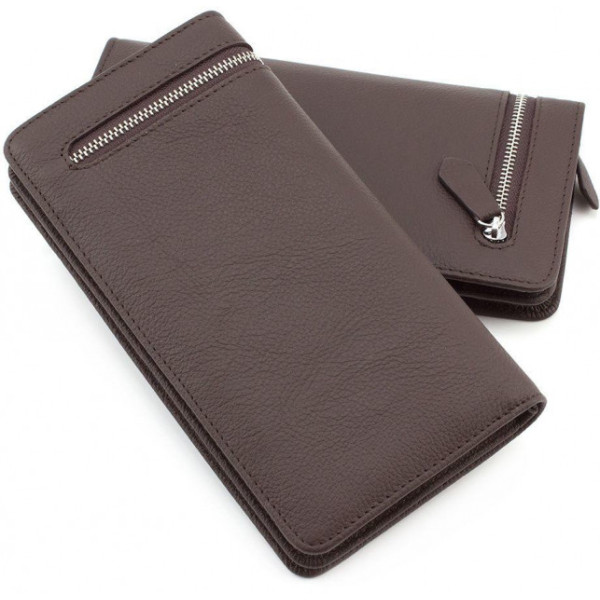 Мужской кожаный кошелек ST Leather (ST291) 98433 Коричневый