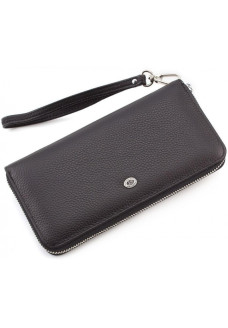 Кошелек из натуральной кожи ST Leather (ST45-2) 98543 Черный