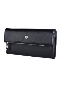 Кожаный кошелек портмоне ST Leather (ST269) 98431 Черный
