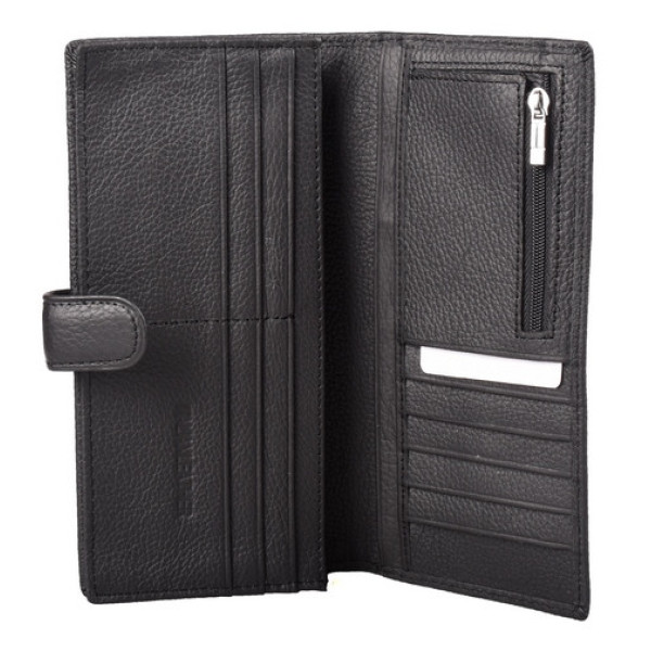 Мужской кожаный кошелек портмоне ST Leather (ST147) 98181 Черный