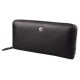 Кожаный кошелек- клатч на молнии St leather (ST238) 382022 Черный