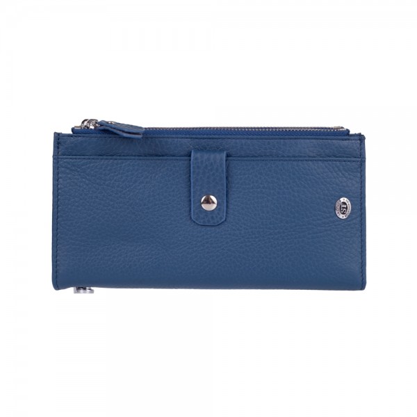 Кошелек женский кожаный ST Leather (ST420) 98505 Синий