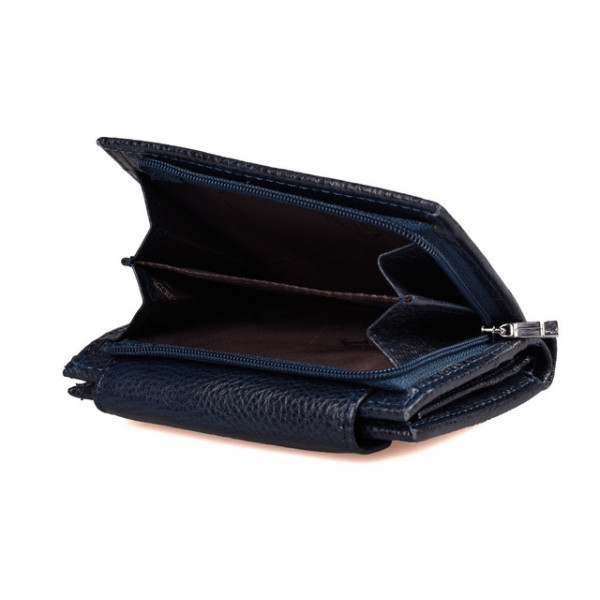 Шкіряний гаманець ST Leather (ST410) 98475 Синій