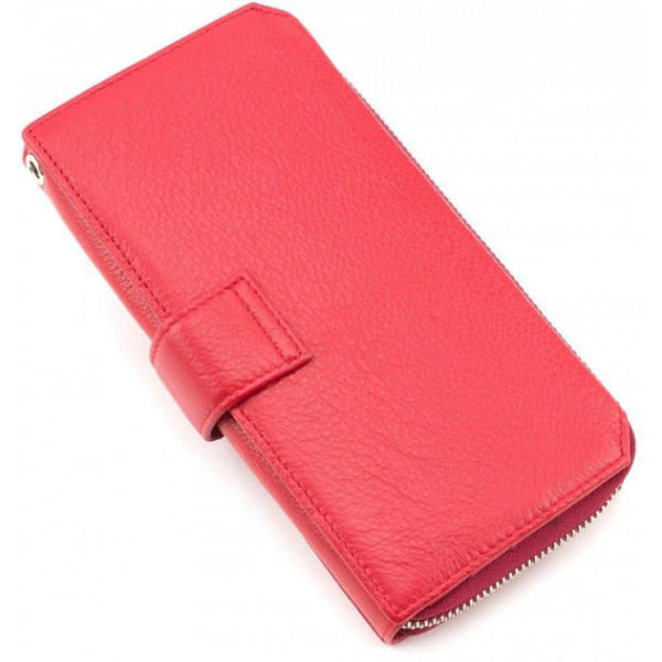 Женский кожаный кошелек ST Leather (SТ228) 98574 Красный