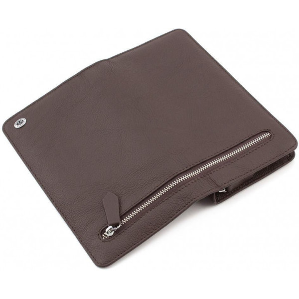 Мужской кожаный кошелек ST Leather (ST291) 98433 Коричневый