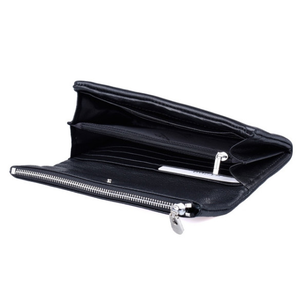 Кожаный кошелек портмоне ST Leather (ST269) 98431 Черный