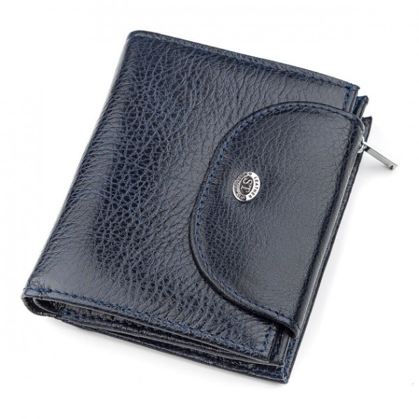 Кошелек из натуральной кожи ST Leather (ST410) 98467 Синий
